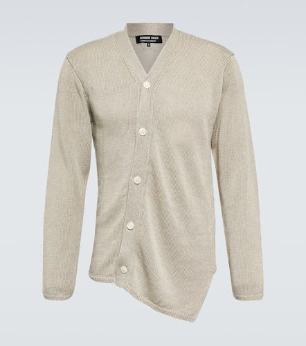 Comme des GarÃ§ons Deux Asymmetrical linen cardigan - Comme des Garcons Homme Deux - Modalova