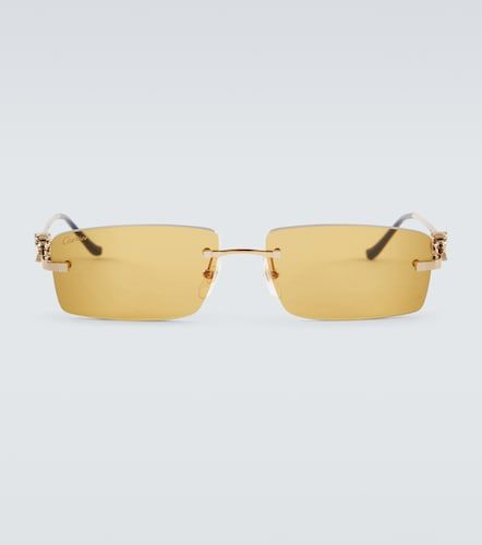 Panthere de Cartier rectangular sunglasses - Cartier Eyewear Collection - Modalova