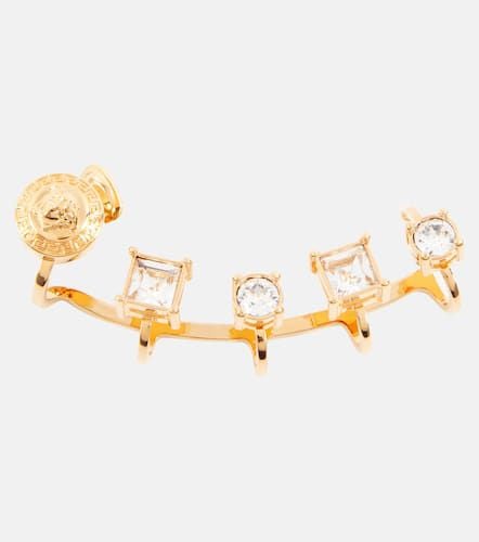 Medusa crystal-embellished cuff earring - Versace - Modalova