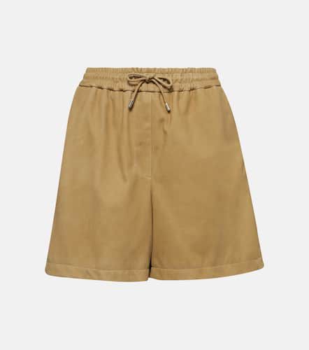 Mid-Rise Shorts aus Veloursleder - Loewe - Modalova