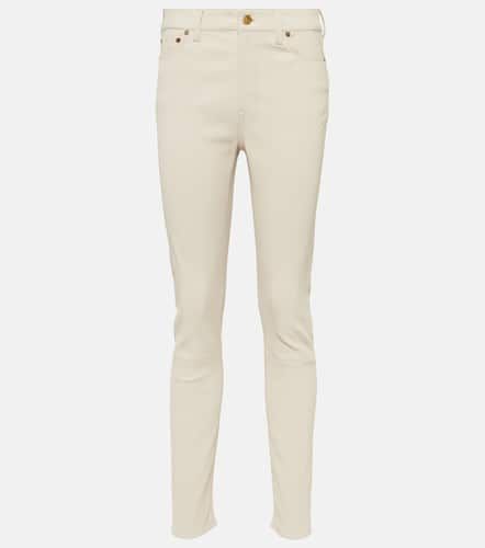 High-rise skinny leg leather pant - Polo Ralph Lauren - Modalova