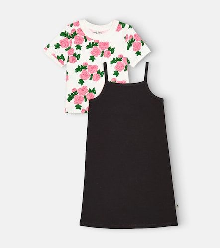 Set T-shirt e abito Roses in cotone - Mini Rodini - Modalova