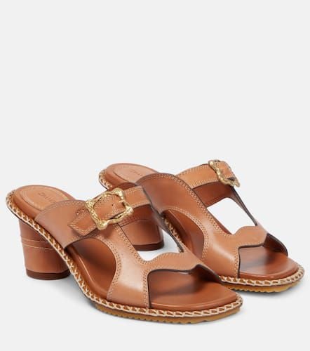 Zimmermann Wavy leather mules - Zimmermann - Modalova