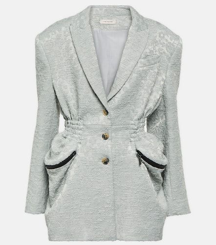 Burgos cotton-blend jacquard blazer - The Mannei - Modalova