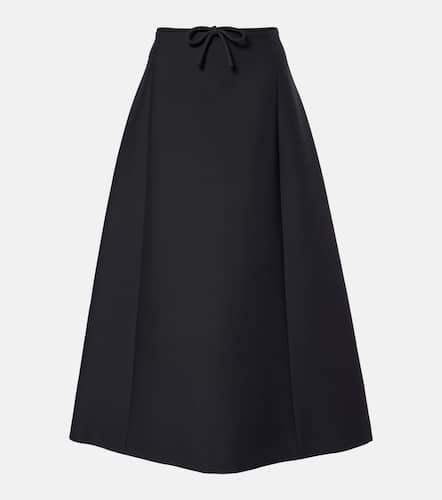 Crepe Couture bow-detail midi skirt - Valentino - Modalova