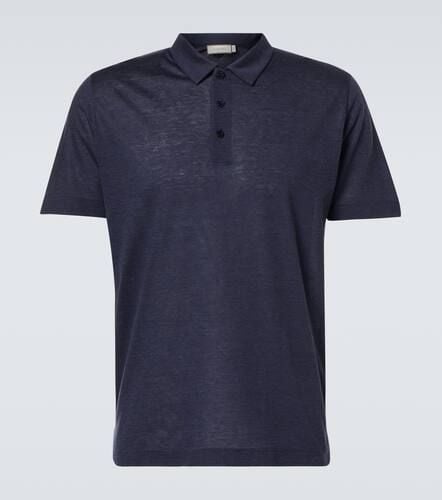 Canali Cotton-blend polo shirt - Canali - Modalova