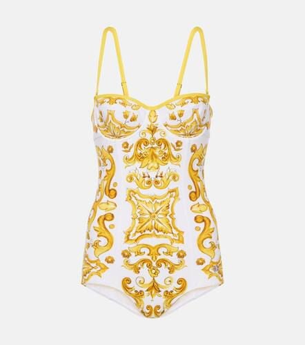 Dolce&Gabbana Majolica swimsuit - Dolce&Gabbana - Modalova