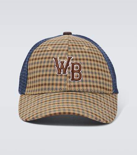 Original monogram checked baseball cap - Wales Bonner - Modalova