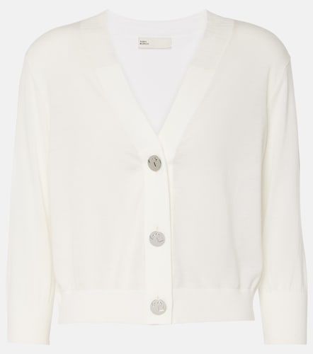 Cárdigan cropped de algodón - Tory Burch - Modalova