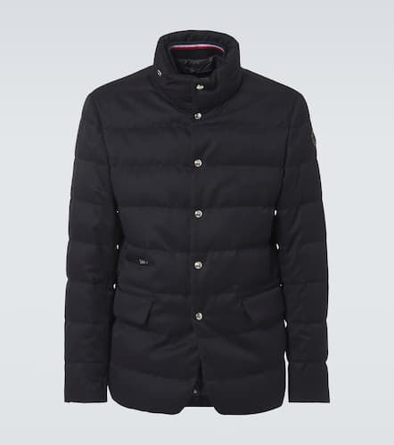 Bess quilted wool gabardine down jacket - Moncler - Modalova