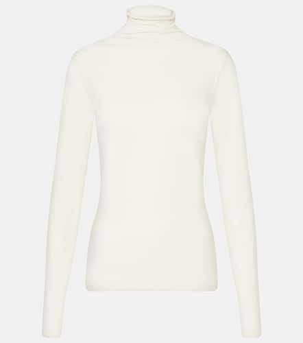 Talisia cotton-blend turtleneck top - Velvet - Modalova