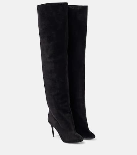 Alaa Decollete Cuissardes suede knee-high boots - Alaia - Modalova