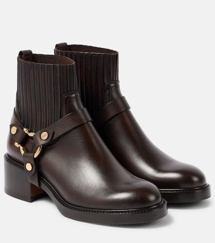 ChloÃ© Dakota leather biker boots - Chloe - Modalova