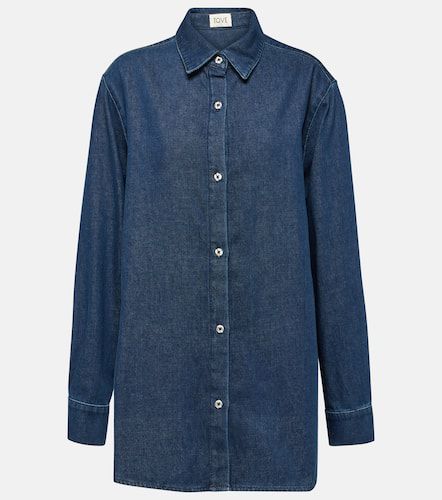 Tove Navie denim shirt - Tove - Modalova