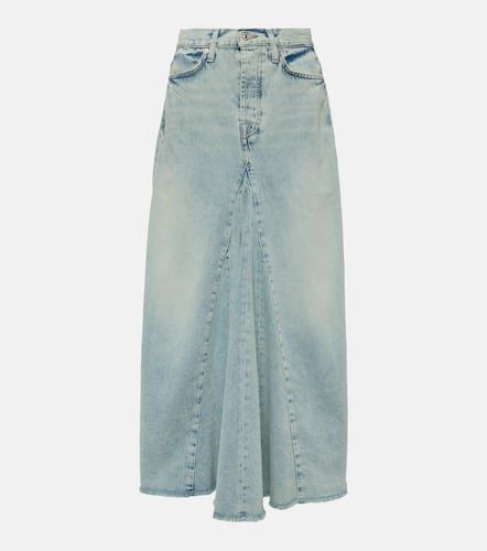 High-rise denim maxi skirt - 7 For All Mankind - Modalova