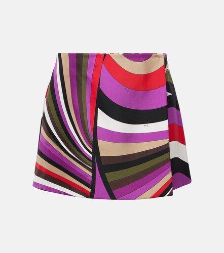 Pucci Iride silk miniskirt - Pucci - Modalova