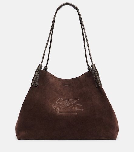 Etro Borsa Libra Medium in suede - Etro - Modalova