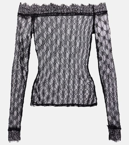 Top Marlene de encaje transparente - Isabel Marant - Modalova