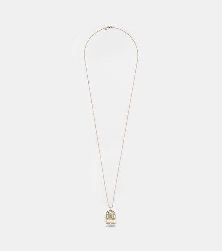 Collar Albert Large de oro amarillo y blanco de 14 ct con diamantes - Sydney Evan - Modalova