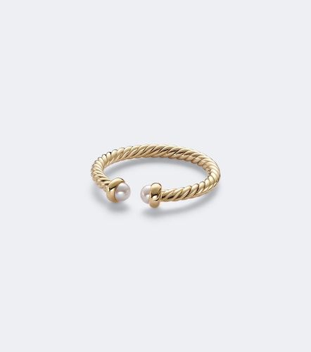 CablespiraÂ® Flex Micro 18kt ring with pearls - David Yurman - Modalova