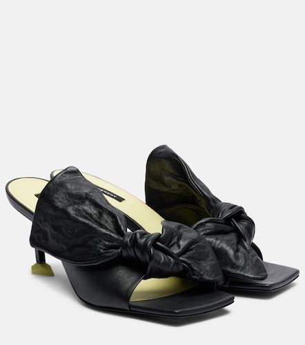 Givenchy Mules Boudoir Bow de piel - Givenchy - Modalova