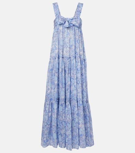 Chloé Vestido largo de gasa de algodón floral - Chloe - Modalova