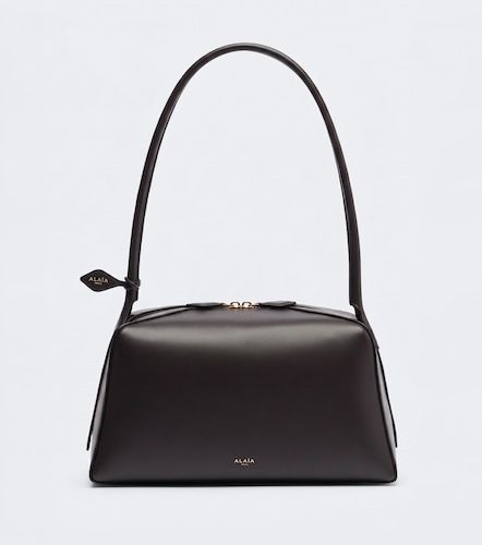 Le Bouledogue leather shoulder bag - Alaia - Modalova