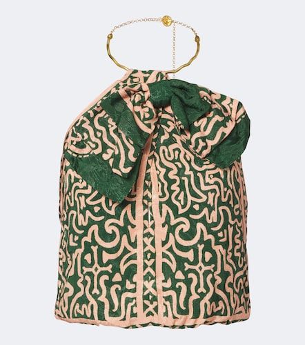 Printed halterneck top - Johanna Ortiz - Modalova