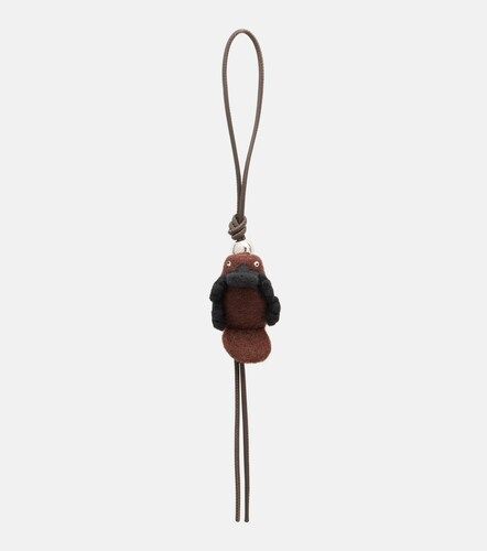 Charm per borsa in lana con pelle - Loewe - Modalova