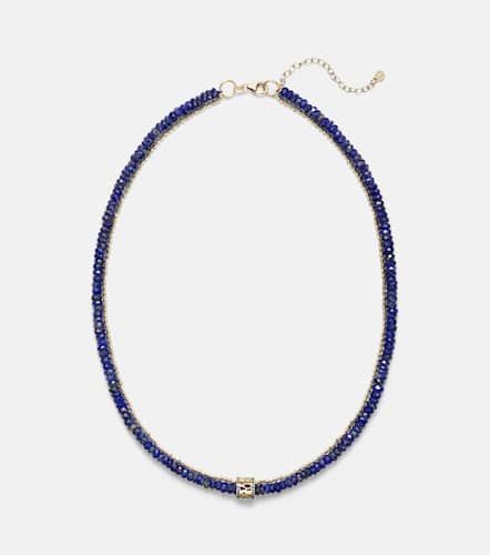 Halskette aus Lapislazuli mit 14kt Gelbgold, Diamanten und Saphiren - Sydney Evan - Modalova