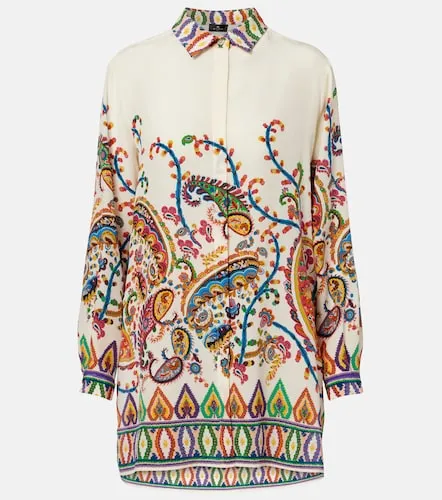 Etro Camisa de seda estampada - Etro - Modalova