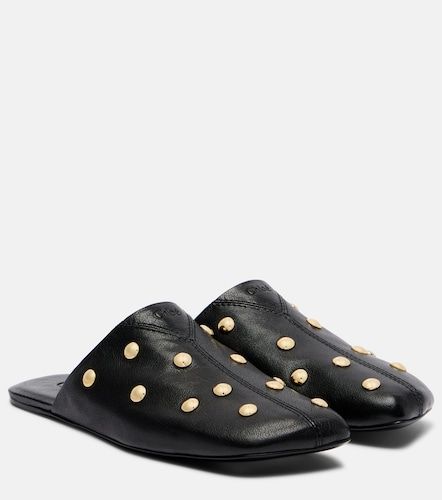 Chloe Rita studded leather mules - Chloe - Modalova