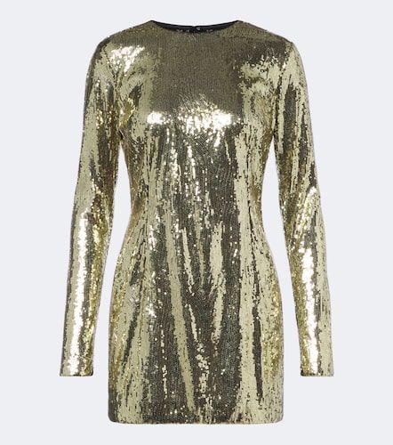 Abito corto con paillettes - Dolce&Gabbana - Modalova