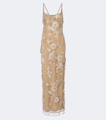 Verziertes Maxikleid aus Tüll - Georges Hobeika - Modalova