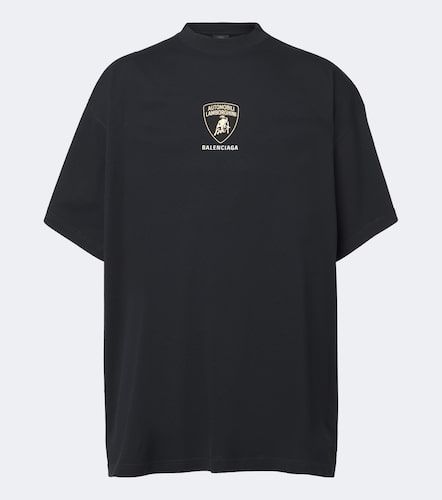 X Lamborghini – T-shirt in jersey di cotone - Balenciaga - Modalova