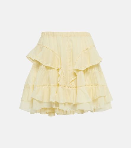 Minifalda Moana de algodón con volantes - Marant Etoile - Modalova