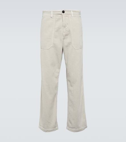 Corduroy straight pants - Stone Island - Modalova