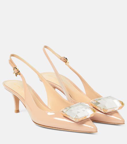 Pumps slingback Jaipur 55 in vernice - Gianvito Rossi - Modalova