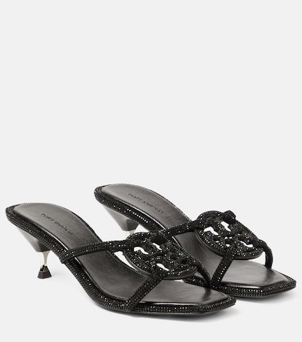 Sandali Geo Bombe Miller in suede - Tory Burch - Modalova