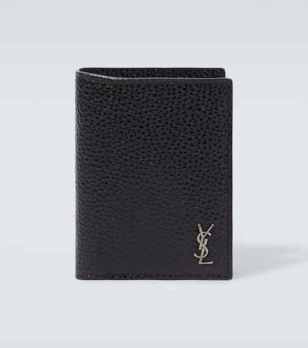 Tiny Cassandre leather wallet - Saint Laurent - Modalova