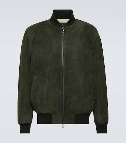 Loro Piana Suede bomber jacket - Loro Piana - Modalova