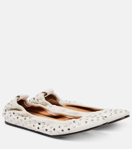 Belna leather ballet flats - Isabel Marant - Modalova