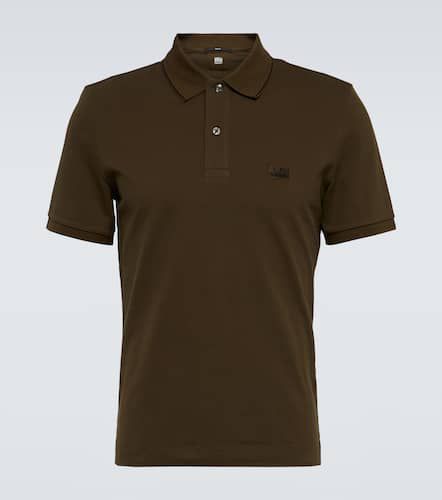 Cotton-blend piquÃ© polo shirt - C.P. Company - Modalova