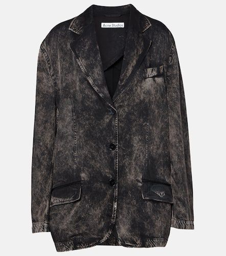 Acne Studios Juylia twill blazer - Acne Studios - Modalova