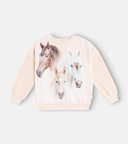 Sudadera Maxi de algodón estampada - Molo - Modalova