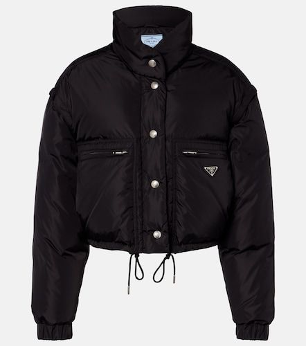 Chaqueta de plumas cropped de Re-Nylon - Prada - Modalova
