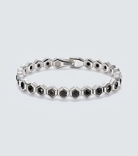 Pulsera Hex de plata de ley (925) con diamantes - David Yurman - Modalova