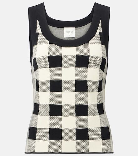 Posse Tank top Pippa a cuadros - Posse - Modalova