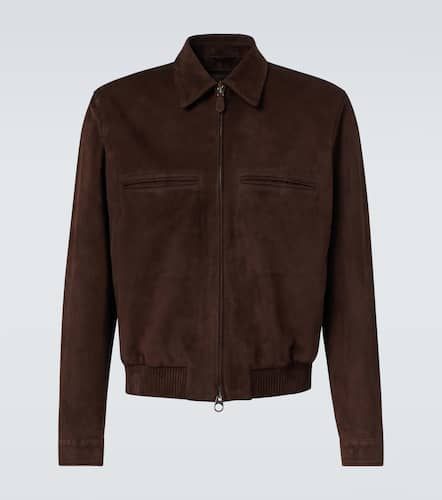 Loro Piana Kane suede bomber jacket - Loro Piana - Modalova