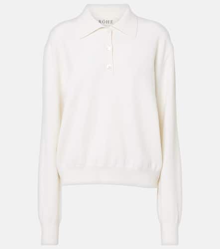 RÃ³he Wool and cashmere polo sweater - Rohe - Modalova